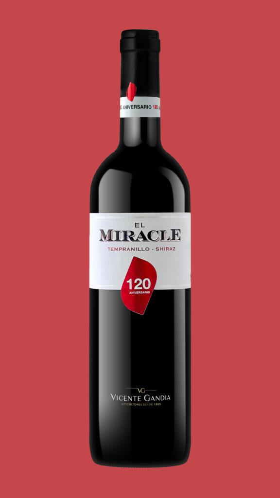 botella el miracle 120 aniversario tinto