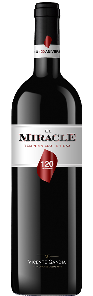 botella el miracle 120 aniversario tinto