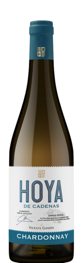 hoya de cadenas chardonnay botella sin fondo