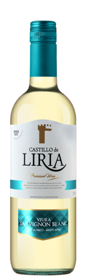 Castillo de Liria Vino Blanco <strong>Tapón de Rosca</strong> caja de 6 botellas