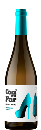 vino blanco Sauvignon Blanc D.O. Valencia CON UN PAR