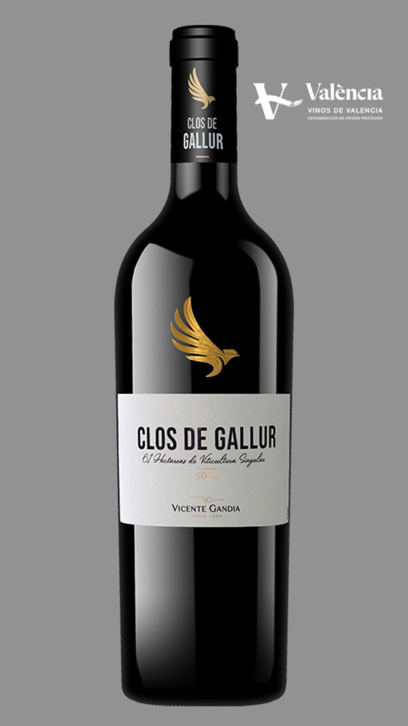 clos de gallur 2023 botella con fondo