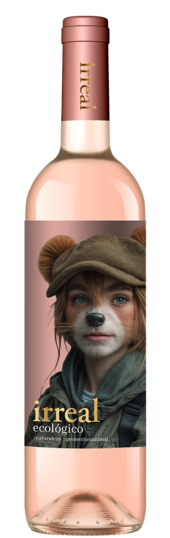 vino rosado garnacha irreal botella